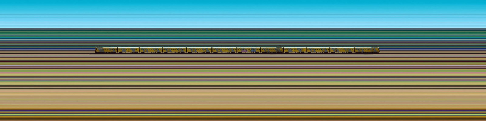 Jay Mark Johnson, SURFING SOWETO #21, 2014 Joburg
archival pigment on paper, mounted on aluminum, 40 x 160 in. (101.6 x 406.4 cm)