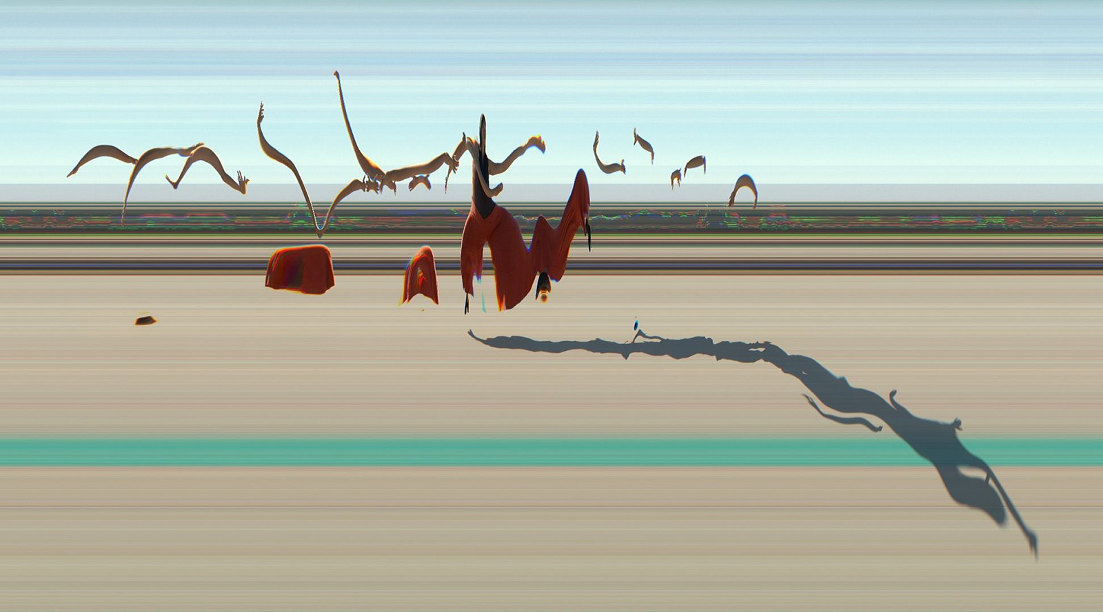 Jay Mark Johnson, PRISCILLA MALIBU SUNSET 3-1, 2007 Malibu CA
archival pigment on paper, mounted on aluminum, 40 x 72 in. (101.6 x 182.9 cm)