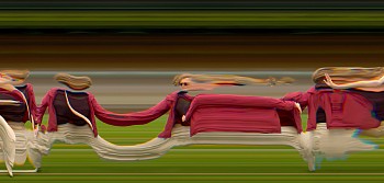 Work: TAICHI MOTION STUDY 134, 2005 Los Angeles CA